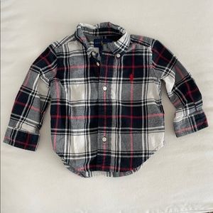 Ralph Lauren baby boys button down 12 months